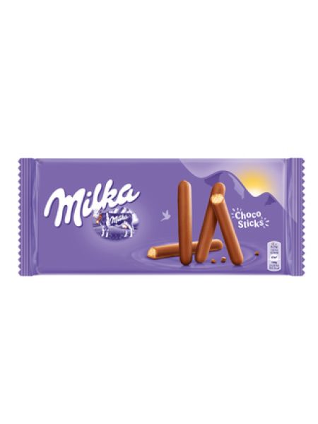 Печенье Milka Lilastick с молочным шоколадом 122г