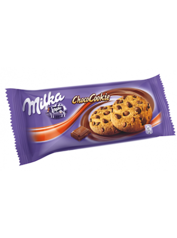 Печенье с шоколадной крошкой из альпийского молока MILKA Choco Cookies 135г