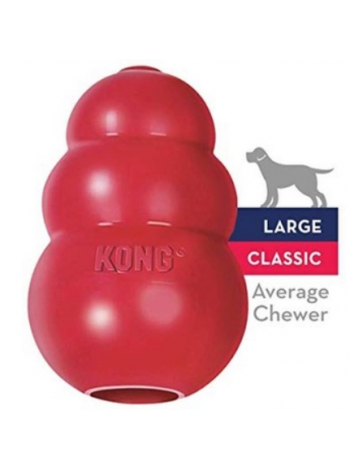 Резиновая игрушка для собак Kong Large Punainen красная