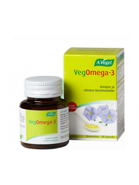 Травяной препарат жирных кислот омега-3 A. Vogel VegOmega-3 30шт