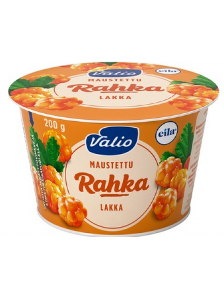 Творожок без лактозы с морошкой Valio Maustettu Rahka Lakka 130г