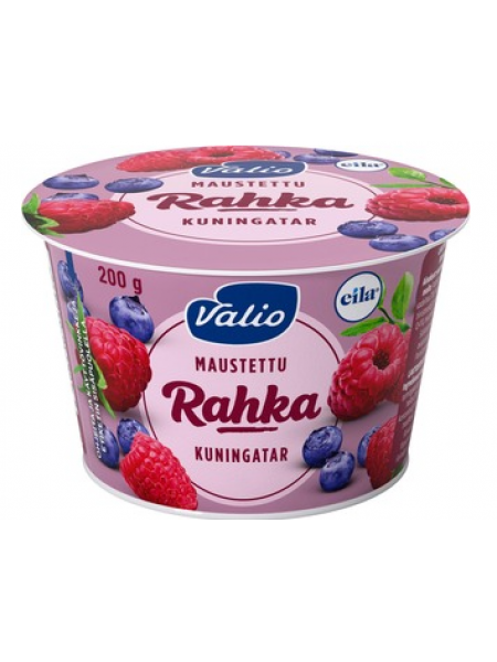 Творожок с лесными ягодами Valio Maustettu Rahka Kuningatar 200г без лактозы