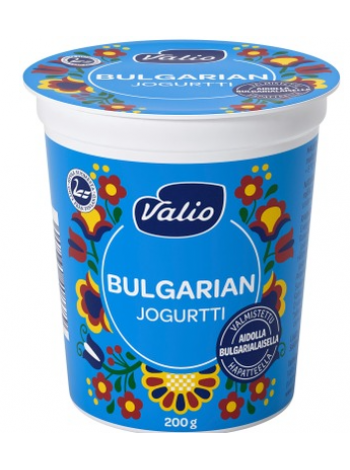 Йогурт Valio Bulgarian jogurtti 200г