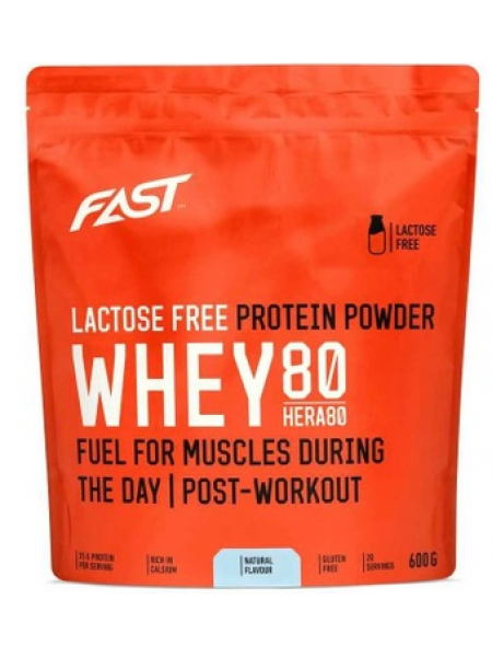 Сывороточный протеин без вкусовых добавок Fast Whey80 600г
