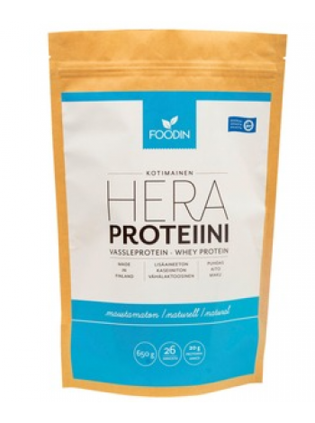 Пищевой сывороточный протеин без вкусовых добавок Foodin Heraproteiini 650 г