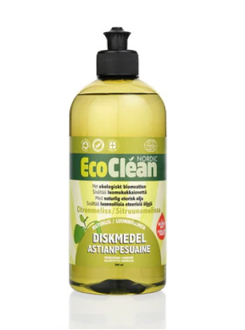 Средство для мытья посуды Eco Clean 500 мл лимон мелисса