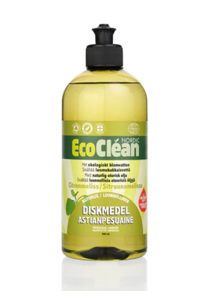 Средство для мытья посуды Eco Clean 500 мл лимон мелисса