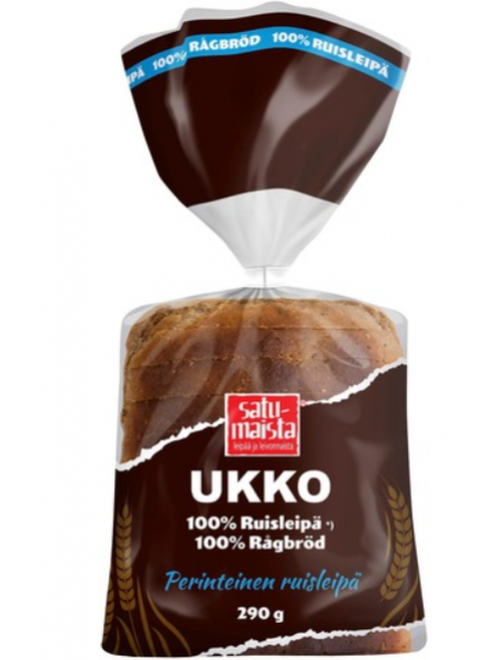 Ржаной хлеб Satumaista Ukko 100% Ruisleipä 290г