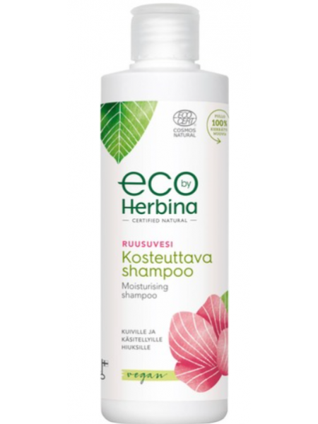 Шампунь с розовой водой Eco By Herbina 250 мл 