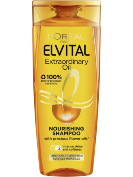 Шампунь с маслом для нормальных и сухих волос L'oréal Paris Elvital Extraordinary Oil 250мл