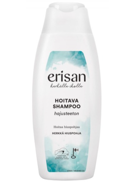 Лечебный шампунь Erisan Hoitava Shampoo 250мл без запаха