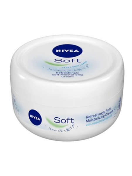 Увлажняющий крем для лица, тела и рук Nivea Soft Moisturizing Cream 200мл