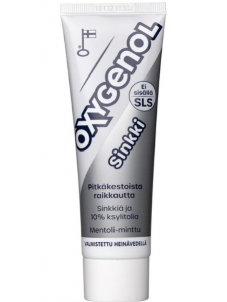 Зубная паста с фтором Oxygenol Sinkki 75мл