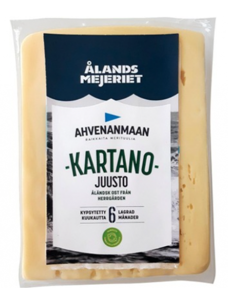 Сыр Ahvenanmaan Kartanojuusto 650г выдержка 6 месяцев