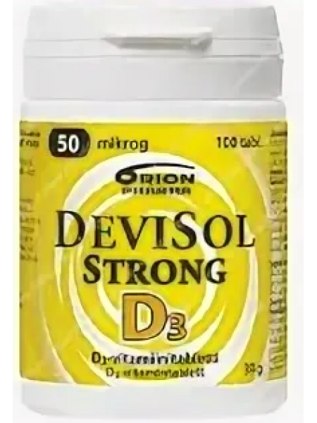 Витамин DeviSol Strong D3 50 мкг 100 шт