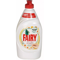 Средство для мытья посуды Fairy 450мл ромашка с витамин Е	