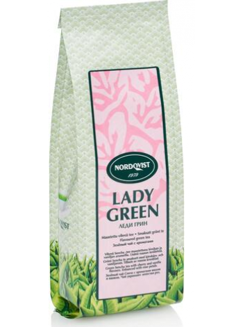 Рассыпной зеленый ароматизированный чай Nordqvist Lady Green 100 г