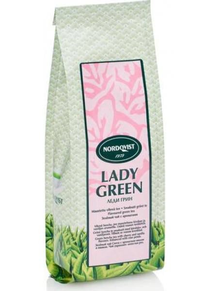 Рассыпной зеленый ароматизированный чай Nordqvist Lady Green 100 г