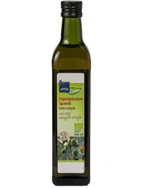 Органическое испанское оливковое масло Rainbow Luomu Espanjalainen Oliiviöljy 500мл