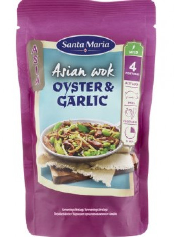 Готовая еда Азиатский вок с устрицами и чесноком Santa Maria Asian Wok Oyster & Garlic 150г