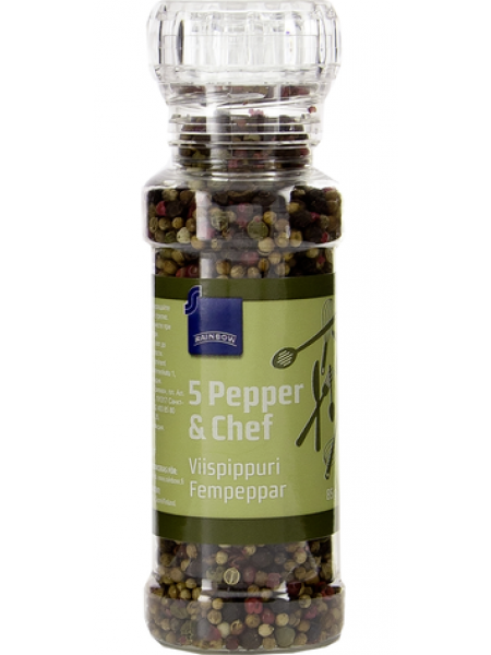 Специя от шеф-повара Rainbow 5 Pepper & Chef 85г смесь перцев
