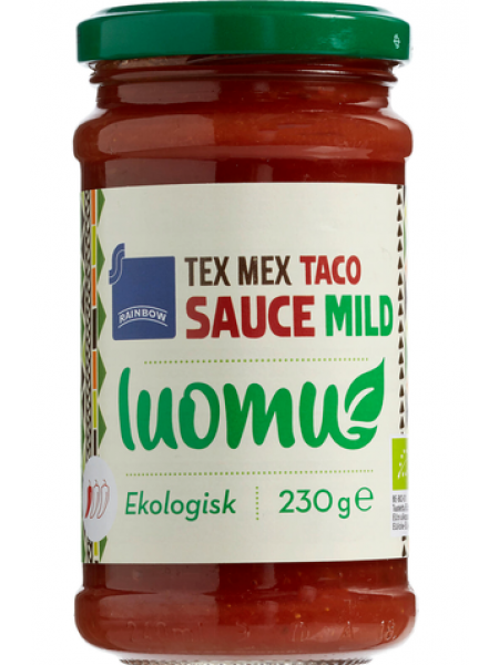 Органический томатный соус в мексиканском стиле Rainbow Tacokastike Mild Luomu легкий 230г