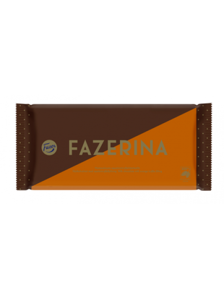 Молочный шоколад Fazer Fazerina 121г с трюфельной начинкой со вкусом апельсина (40%)