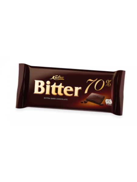Черный шоколад KALEV BITTER 70% 100г 