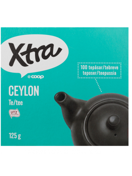 Цейлонский чай пакетированный Xtra 100 х 25г