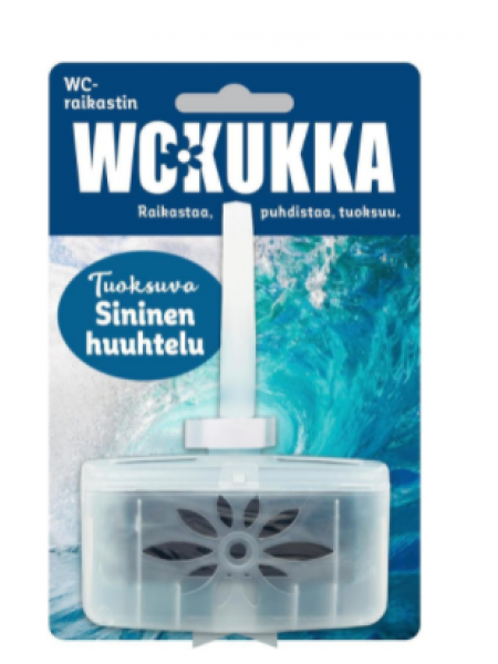 Освежитель для унитаза WC Kukka Sininen Huuhtelu 40г