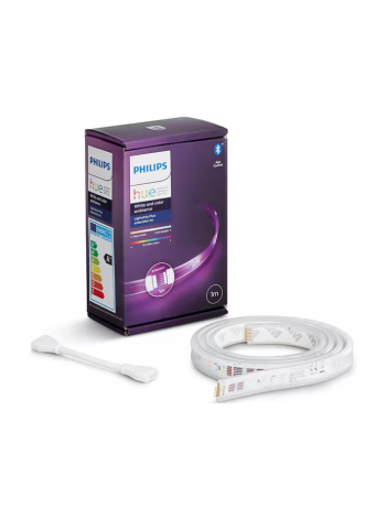 Удлинитель световой лента Philips Hue LightStrips Plus Ext, Bluetooth 1 м