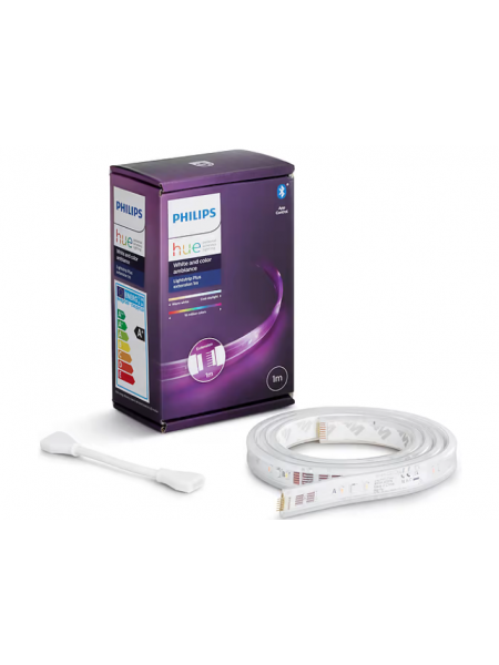 Удлинитель световой лента Philips Hue LightStrips Plus Ext, Bluetooth 1 м