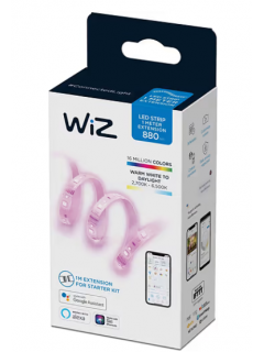 Удлинитель светодиодной ленты WiZ, 1 м, RGBW всех цветов и оттенков белого света, Wi-Fi, 880 лм