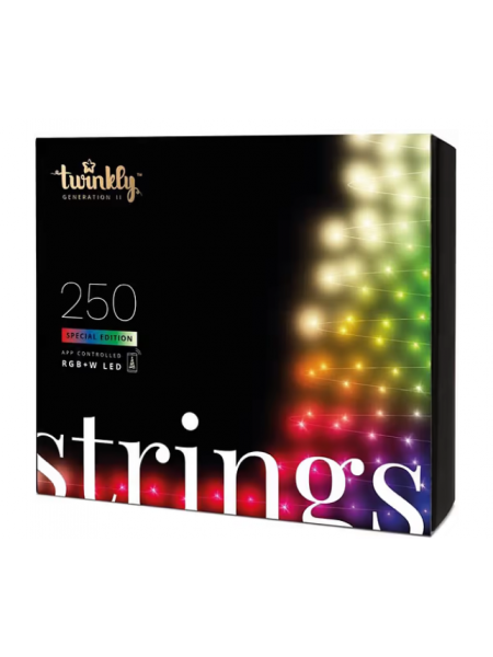 Световой комплект Twinkly Strings 250 светодиодов RGBW Wi-Fi
