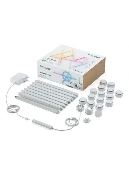 Трансформируемый смарт-ленточный светильник Nanoleaf Lines Starter Kit 15 полос