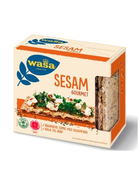 Хлебцы Wasa Sesam Gourmet Näkkileipä 220г