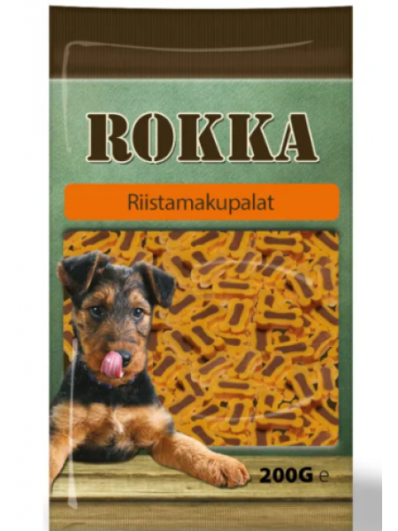Лакомство для собак Rokka Riistamapalas 200 г косточки со вкусом дичи