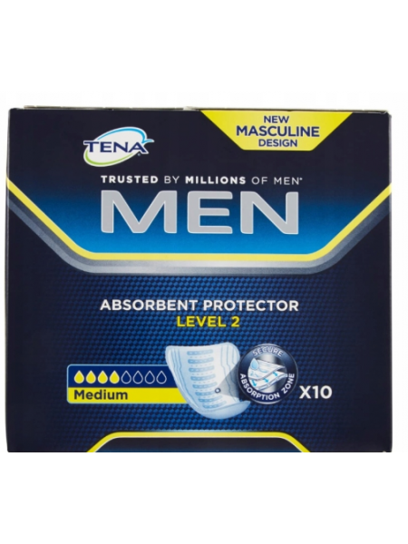 Гигиенические прокладки для мужчин Tena Men уровень 2 10шт