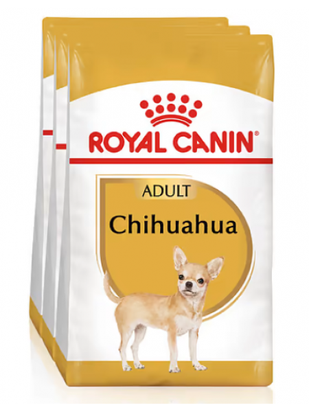 Корм для взрослых собак Royal Canin Chihuahua Adult 1,5 кг 3 шт