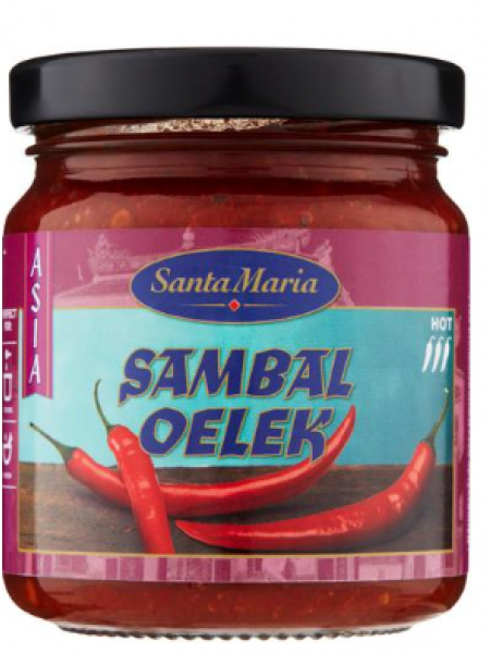 Соус с перцем чили  Santa Maria Sambal Oelek Chili Paste 200г