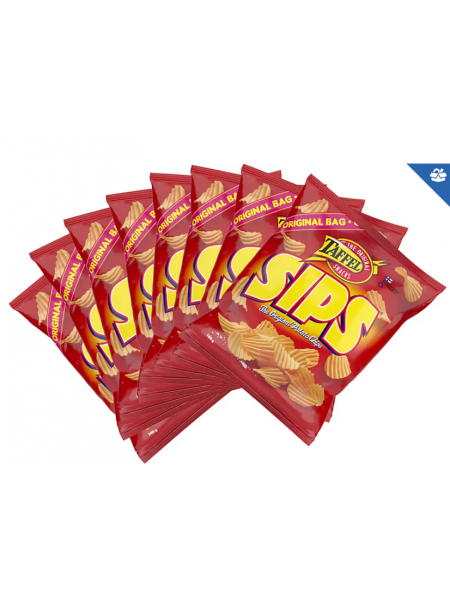 Картофельные чипсы Taffel Sips 145 г 8 шт