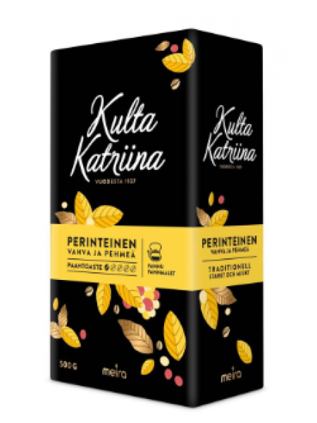 Кофе молотый Kulta Katriina Perinteinen №1 500 г