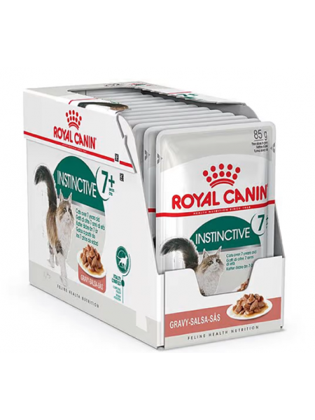 Влажный корм для кошек Royal Canin Instinctive 7 + 85 г 12 шт 