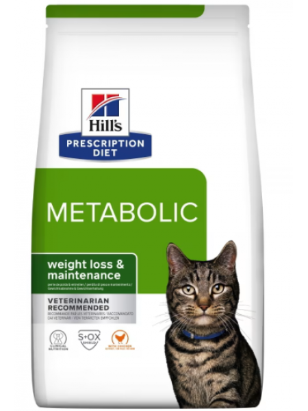 Корм для кошек для контроля веса Hills Diet Cat Metabolic 1,5кг