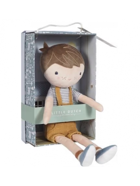 Плюшевая кукла Little Dutch Cuddle Jim 35 см
