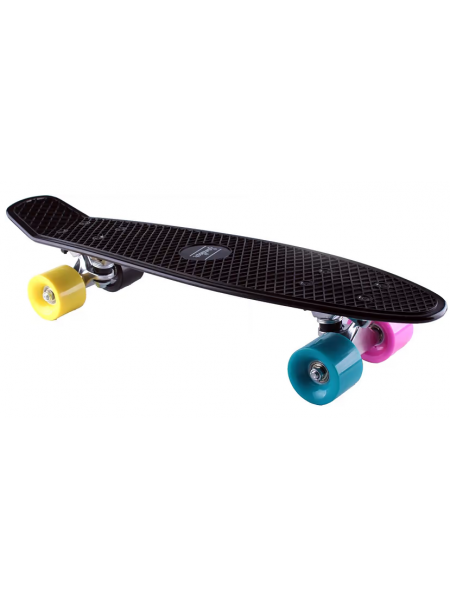 Скейтборд Sandbar Cruiser черный/разноцветный