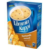 Сухой готовый суп с лисичками Blå Band Lämmin Kuppi Vähälaktoosinen Kantarellikeitto 3X20г