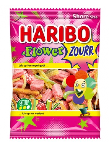 Жевательные конфеты Haribo Flowerzourr 250г