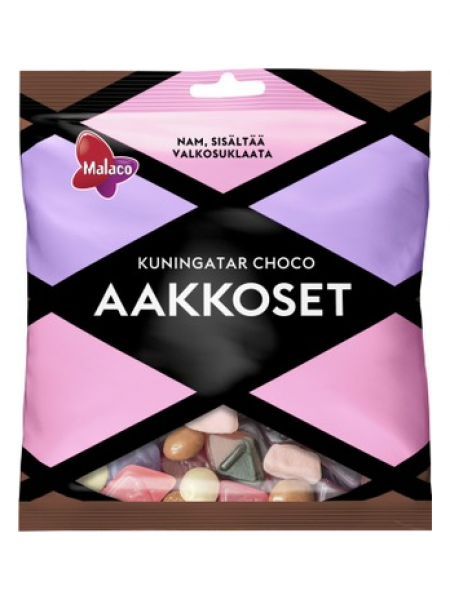 Смесь жевательных конфет Malaco Aakkoset Choco 270г