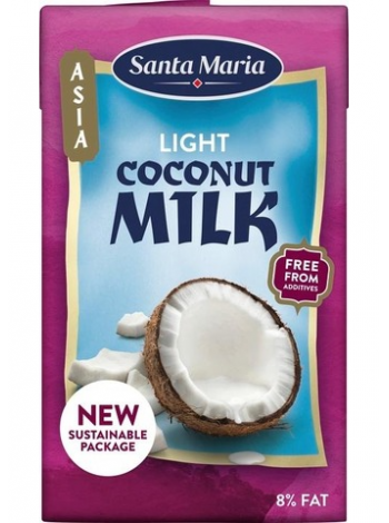 Кокосовое молоко нежирное Santa Maria Milk Light 250мл